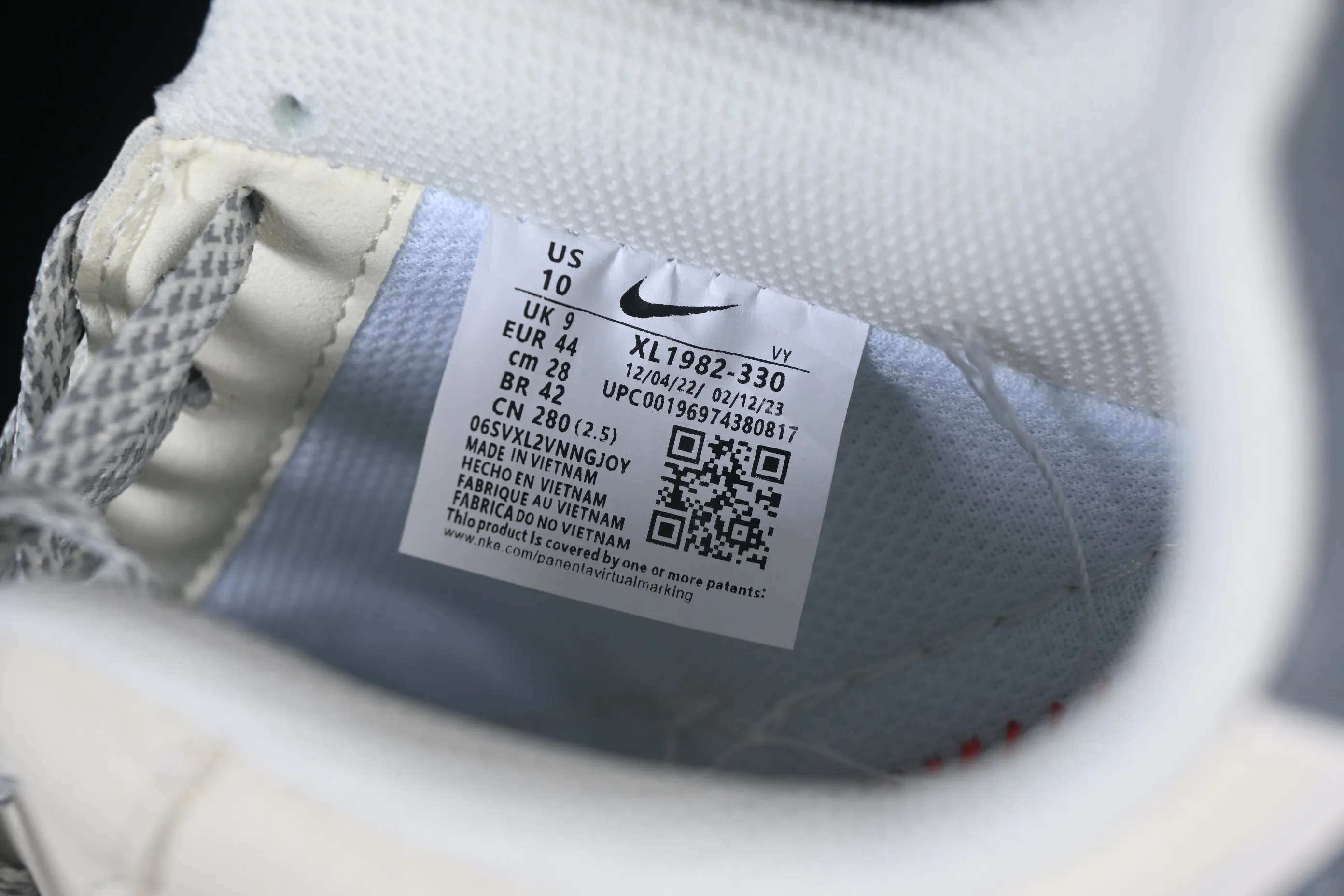 All categories Nk Air Force 1 Air Force series Nk Air Force 1 Low Air Force low-top Nike Air Force 1'07 Low Gucci joint rice gray pig leather Air Force 1 low-top casual sneakers XL1982-330